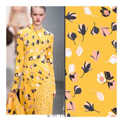 China Fashionable New QUICK DRY Viscous Rayon Poplin Digital Printing Fabrics For Girls Dresses for sale