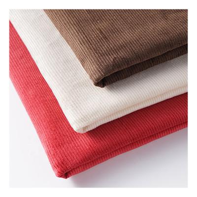 China 100% Ready Goods 16Wales 200GSM Cotton High Quality Moisture-absorbent Corduroy Fabric For Clothing for sale