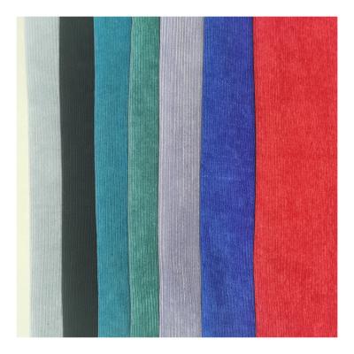 China Super Hot Selling Moisture-absorbent 8w 220GSM Poly Corduroy Dyed Nylon Fabrics For Clothing for sale