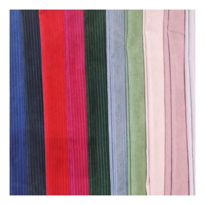 China 16Wales 200GSM High Quality Nylon Polyester Stretch Corduroy Moisture-absorbent Fabric For Clothing for sale