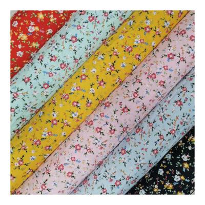 China ONE SIZE High Quality Woven Four Way Polyester Spandex Printed Fabric For Women's Clothing for sale