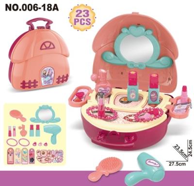 China Plasitc 2021 High Quality Funny Pretend Plasitc Toy Makeup Sets For Play Game With Kids, Girls Toys Beauty Sets For Education for sale