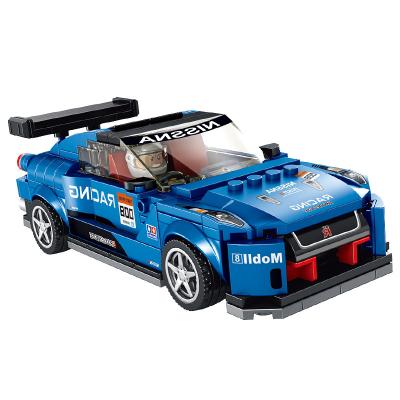 China Building Toy Panlos 666008 Sports Car Model With Car Plastic Children's Building Block Toys for sale