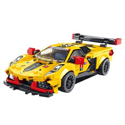 China Children's toy plastic model brick building block small particle ABS car toy set Building Toy Panlos 6660019 for sale