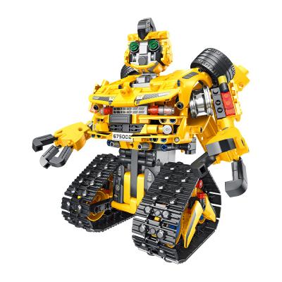 China Building Toy 701pcs Deformation Robot Sports Car Model APP Building Block Remote Control Programming Toy for sale