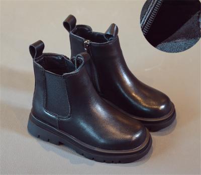 China Factory OEM Winter Autumn Winter Boots Children Fashion Brand Winter Leather Boots Waterproof Kids for sale