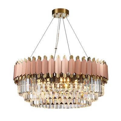 China Nordic Led Crystal Chandeliers Luxury Lighting Kitchen Dining Living Room Bedroom Lamp Lustre Pendent Light à venda