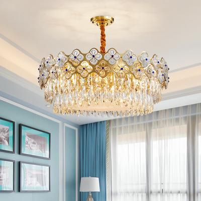 China Italian Modern Lustre Crystal Led Chandelier Lighting Living Room Chandeliers Lamp Home Decoration Hanging Fixtures Luminaire à venda