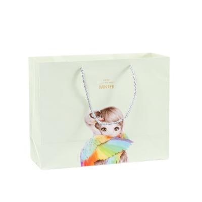 China 2021 Recyclable Wholesale Custom Logo Display Paper Baby Happy Birthday Party Favor Bags for sale