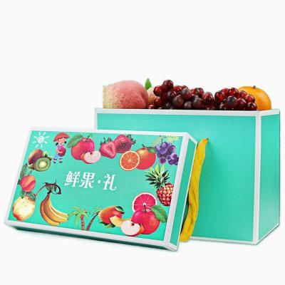 China Recycled Materials Manufacturers Large Sizes Custom Flexo Printing Corrugated Design Banana Fruit Packing Box for sale