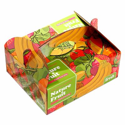 China Recyclable Cheap Price Melon Green Fresh Fruit Pomegranate Packaging Box For Sale for sale