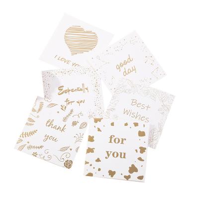 China Newest Recyclable Custom Kraft Paper Design Wedding Invitations Birthday Greeting Card for sale