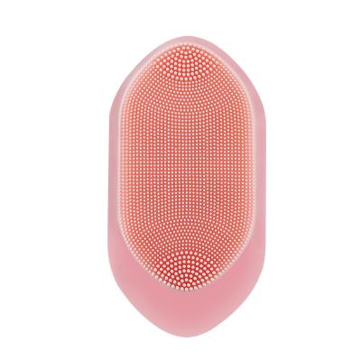 China Ipx7 Silicone Brush Electric Sonic Blackhead Remover Silicone Skin Care DEEP CLEANING Cleansing Brush With Case for sale