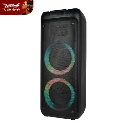 China Dual 8 Inch Mid-Range Digita BT Acoustic Audio Portable Full Range Professional Acoustic Speaker Loudspeaker Manufacturer Dolby Quran Karaoke for sale