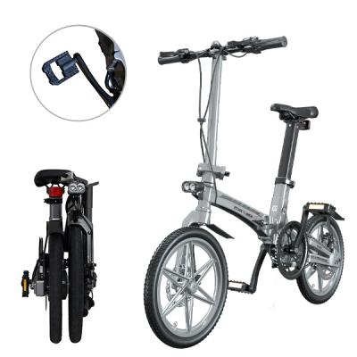 China Street Adult Folding E Bike Aluminum Electric Bicycle By Chinese Manufacturer for sale