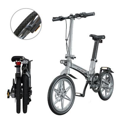 China High Quality Folding Electric Bicycle Street Bike 250W Foldable Ebike Manufacturer for sale