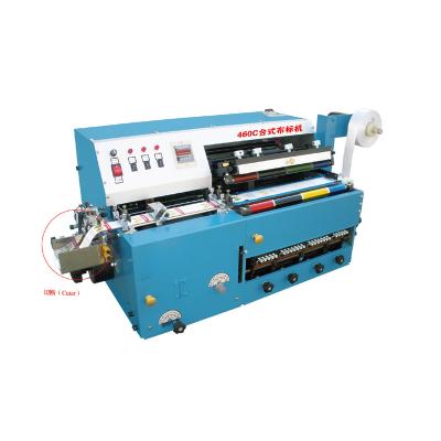 China Factory Automatic Desktop Satin Nylon Cotton Tape Label Printing Machine for sale