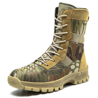 China Men's Breathable Motorcycle Boots Shoes High Ankle Army Hiking Boots Safety Outdoor Boots For Men for sale