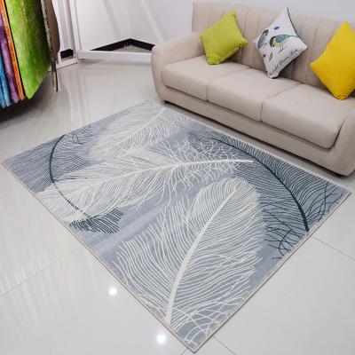 China Factory direct design 3d custom rug non slip printed polyester anti slip living room area rugs for sale