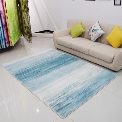 China Factory custom design 3d non slip polyester anti slip direct printed carpet living room area rugs for sale