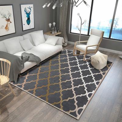 China Amazon custom 3d non-slip hot selling soft carpet printed polyester area rugs living room 3d blanket for sale