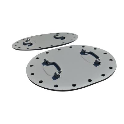 China Marine Hardware Shipping Marine Steel Manhole Cover for Boat for sale