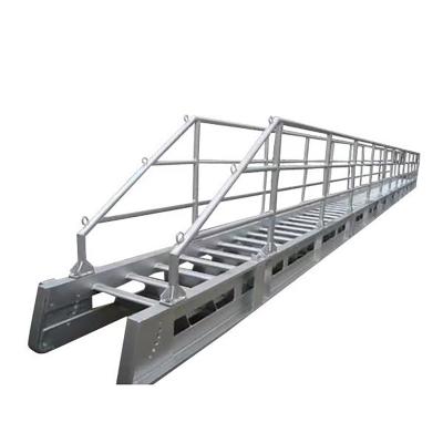 China Marine Hardware Hot Selling Aluminum Boat Dock Gangway Ladder for sale