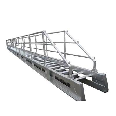 China Marine Hardware Manufactory Alloy Steel Dock Marine Accommodation Ladder for sale