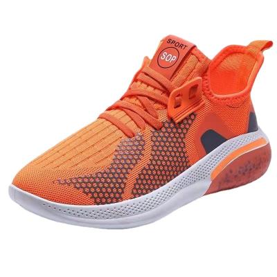 China Fashion Trend Customized Mesh Breathable Running Sports Shoes EVA Lightweight Fitness Walking Shoes for sale