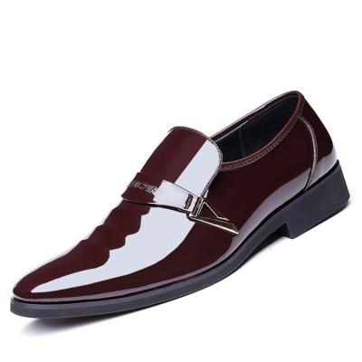 China Custom wholesale best price mens casual leather shoes waterproof slip on luxury stylish shoes for party for sale