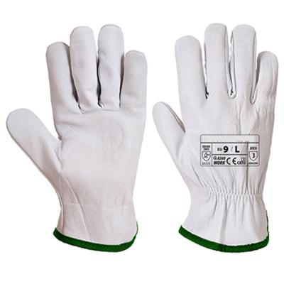 China Factory Wholesale Durable Goat Skin Leather Fashion Hands Gloves For Work Safty Protection For Driver for sale