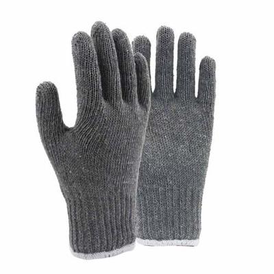 China Durable Industrial Use Cotton Knitted Polyester And Nylon Safety Working Gloves for sale