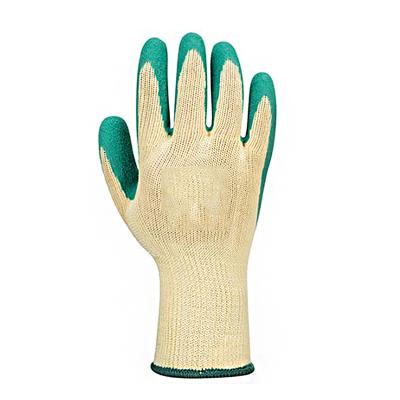 China Durable 10g 21s Ply Finishing Anti Slip Latex Coated Gloves for sale