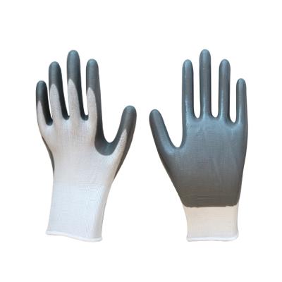 China Durable 13 Gauge Nitrile Coated Cut Working Industrial Hand Safety Gloves For Construction for sale