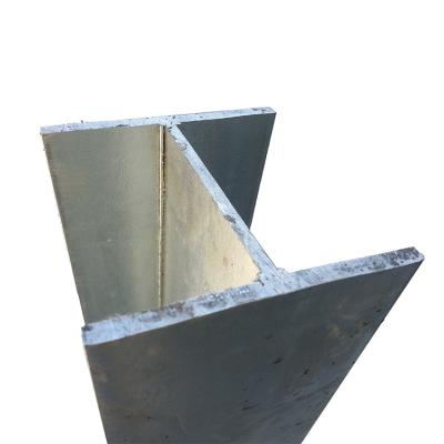 China Durable Hot Dipped Galvanized Steel H Beam Section Welded Light Weight Photovoltaic And Steel Structure Column for sale