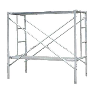 China Industrial Movable Portal Stage Scaffolding Heavy Duty Frame Ladder H Frame Construction Scaffolding for sale