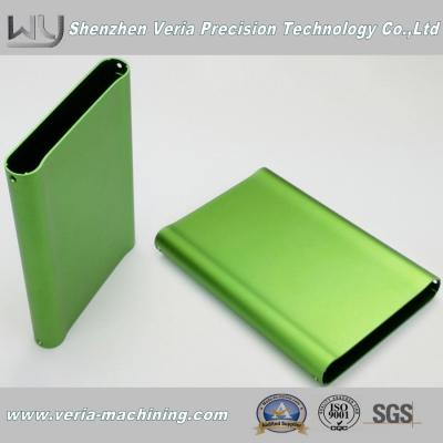 Chine La haute pièce de usinage en aluminium de machine de la pièce de commande numérique par ordinateur de la précision Al6061 Shell/commande numérique par ordinateur a anodisé le vert à vendre