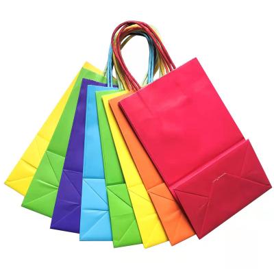 China 2022 Luxury Wedding Gift Bags Recyclable Custom Paper Bagsb With Handles Paper Bag With Your Own Logo for sale