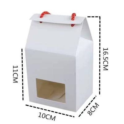 China Wholesale Recycled Materials BoDuo Factory Selling Kraft Paper Box Gift Packaging Box For Nuts for sale