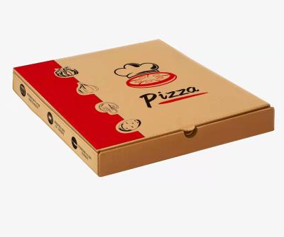 China Recyclable Wholesale Factory Selling Food Paper Pizza Wrapping Paper Packaging Box for sale