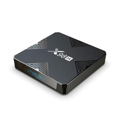 China HD Input Android 12 TV Box 2022 New X98H PRO 4gb 64gb Android TV Box 12.0 Smart TVBox H618 2.4G/5Ghz Wifi 1000M 4K HD IN /OUT 4GB 32GB X98HPRO Set Top Box for sale