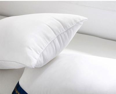 China Custom Soft High Quality Pillows Memory Support Hotel Pillow Five Star Hilton Hotel Pillow Sleep for sale