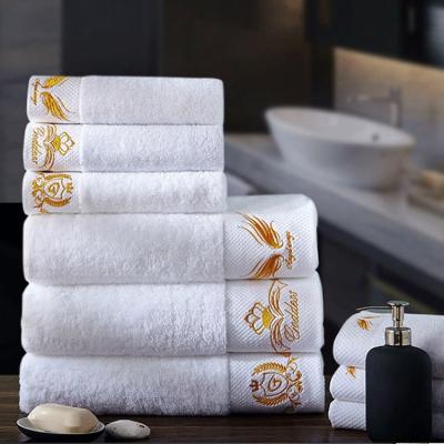 China Microfiber Hypoallergenic 5 Star Towel Hotel Pure Cotton High Grade Bath Towels Beach Spa Salon Towels for sale