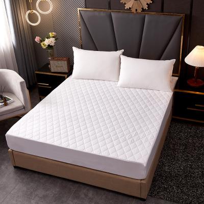 China Waterproof Jacquard Hotel Bedspread Polyester Cotton Sheet Fitted King Queen Bed Sheet for sale