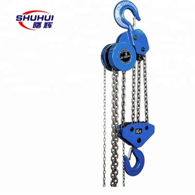 China Hotels 1ton HSZ Series Manual Hand Chain Block Chain Hoist Price for sale