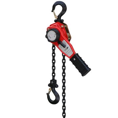 China Hotels Portable Light Lever Chain Hand Hoist Chain Lever Lifting Block for sale