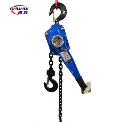 China Hotels 3 Ton Hand Lever Chain Hoist Chain Lever Lifting Block for sale