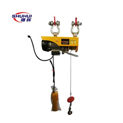 China Hotels PA Type Wire Rope Mini Electric Hoist PA1000 For Lifting for sale