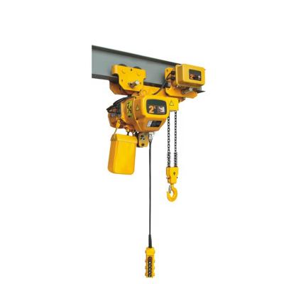 China Lifting Hotels 0.5t 1t 2t 3t Super Low Loop Chain Electric Hoist HHBD Type , Electric Chain Block for sale