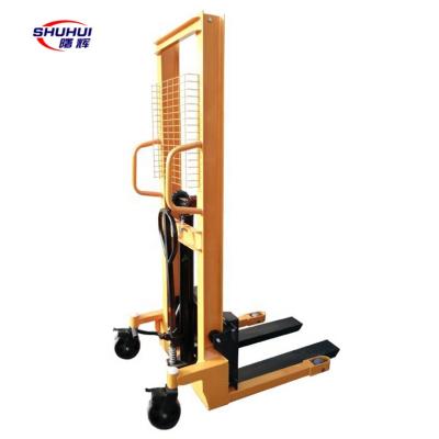 China Wholesale Steel Warehouse Use Forklift 2000kg Hand Stacker Manual Forklift for sale